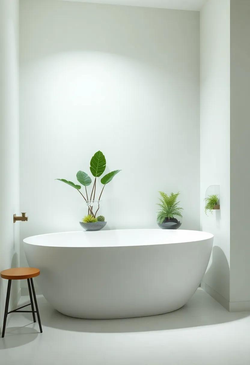 Green Touch: ‍Incorporating Plants ⁣with​ Glass Terrariums for Freshness