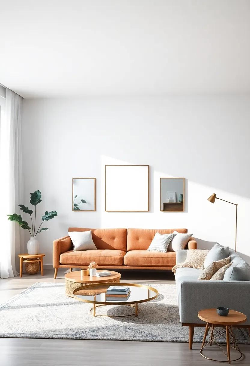 incorporate Reflective Surfaces:⁢ Use mirrors or metallic​ accents to⁢ enhance light and create⁢ a ‍sense of airiness in the ‍room
