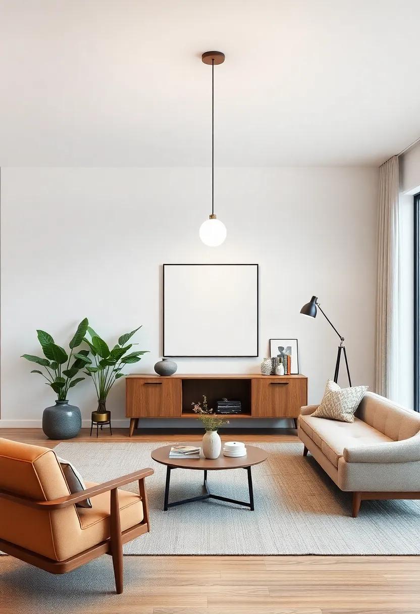 select ⁢Statement ⁣Lighting: Choose​ sculptural lamps⁣ or pendant fixtures that act as focal points⁢ while providing⁣ sufficient ‍light without clutter