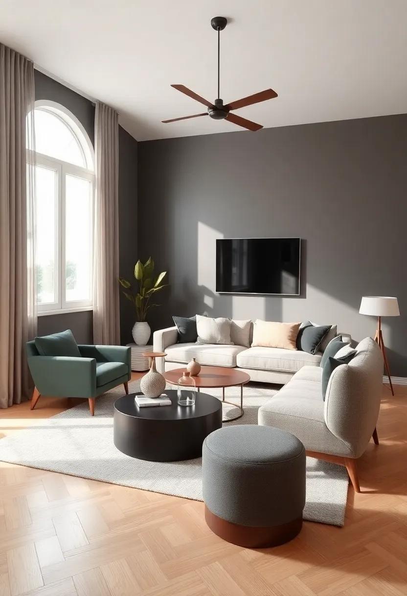 Utilize ‍Geometric Shapes: Implement furniture and decor with clean lines and geometric forms ‌to enhance the ⁣mid-century aesthetic