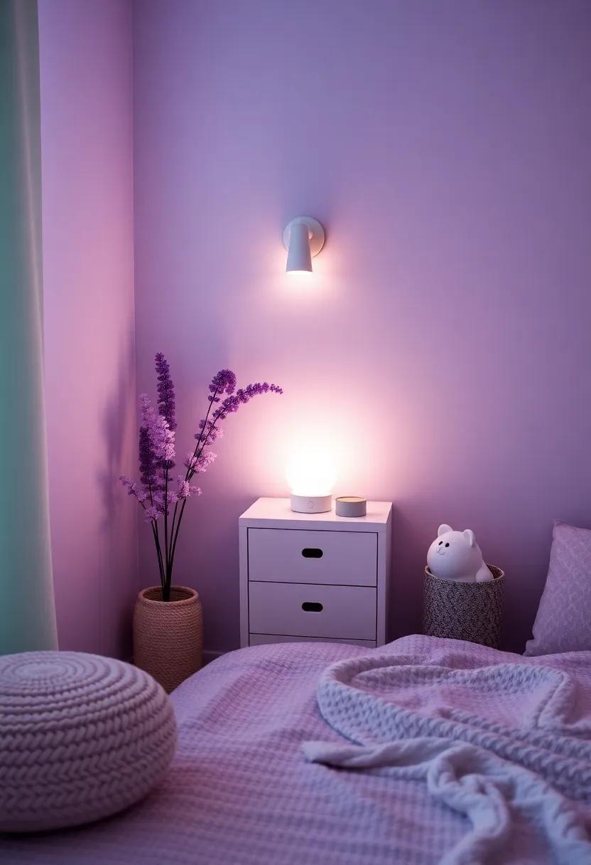 Serene Nightlight: Include a soft-glow nightlight in a mint hue to soothe your ⁣baby during nighttime feeds and⁢ create a calming ⁢ambiance