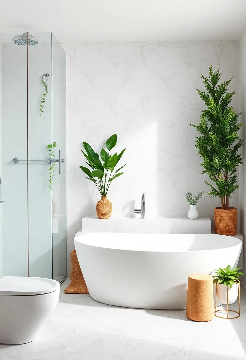 Bringing Nature Indoors with ‌Greenery and Textures