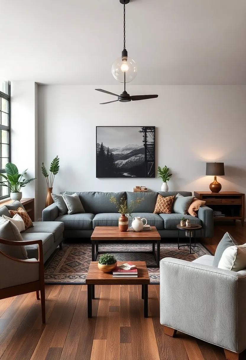 Rustic Accents: Adding Character through Vintage Finds in Living Room Decor