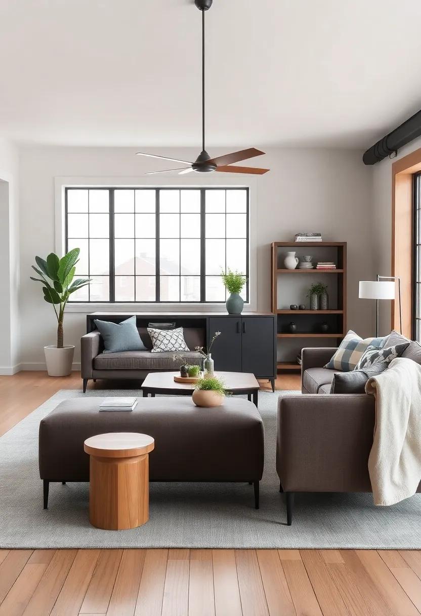 Statement furniture Choices that Blend ‍Modern Farmhouse Charm with Industrial Edge