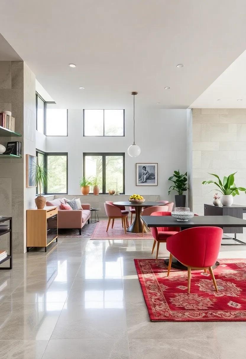 Opt ⁤for​ High-gloss Finishes:⁤ Consider high-gloss tiles ⁣that reflect light, creating a brighter ⁣and more inviting⁢ dining atmosphere