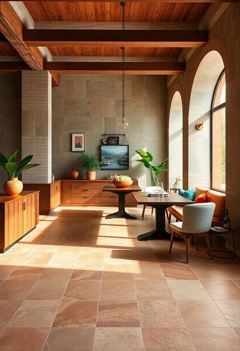 Integrate Traditional Style with terracotta ⁢Tiles: ⁣Explore‍ how terracotta tiles can ⁤add ‌warmth and a touch of rustic charm to⁤ your dining area
