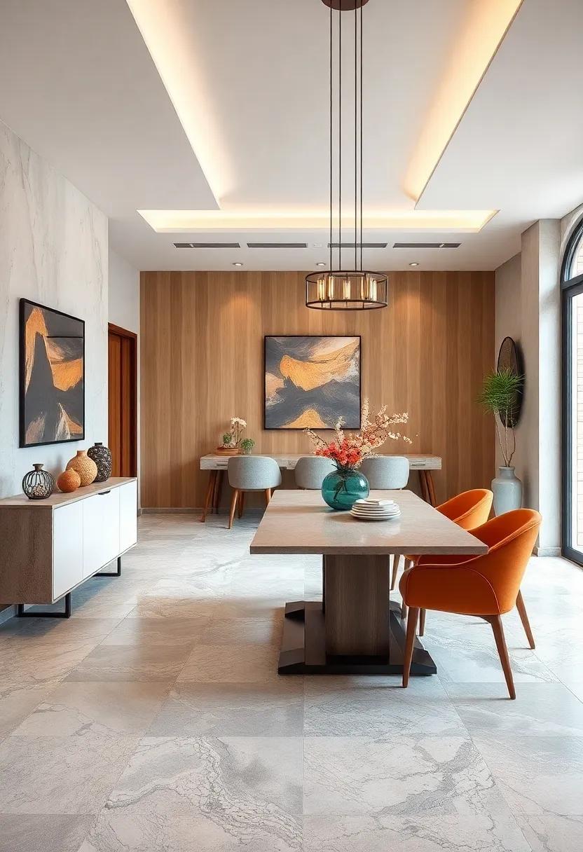 Showcase Your Style with artistic Tiles: Learn how artistic tiles can be​ a statement piece‌ in your⁢ dining room, showcasing creativity ⁤and flair