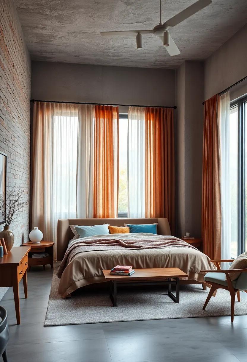 Layered Curtains: Use‌ sheer curtains for an airy feel‌ paired with heavier drapes ‍to ⁣frame your windows and add depth
