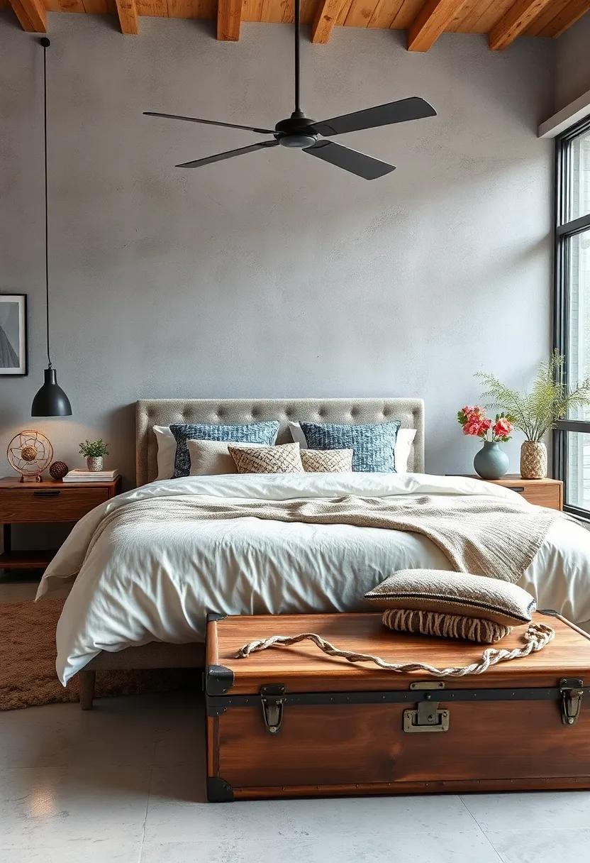Stylish ⁢Storage ‌Solutions: Invest in ​vintage⁣ trunks or aesthetic‍ storage boxes to keep clutter⁤ at‌ bay while enhancing the room’s charm