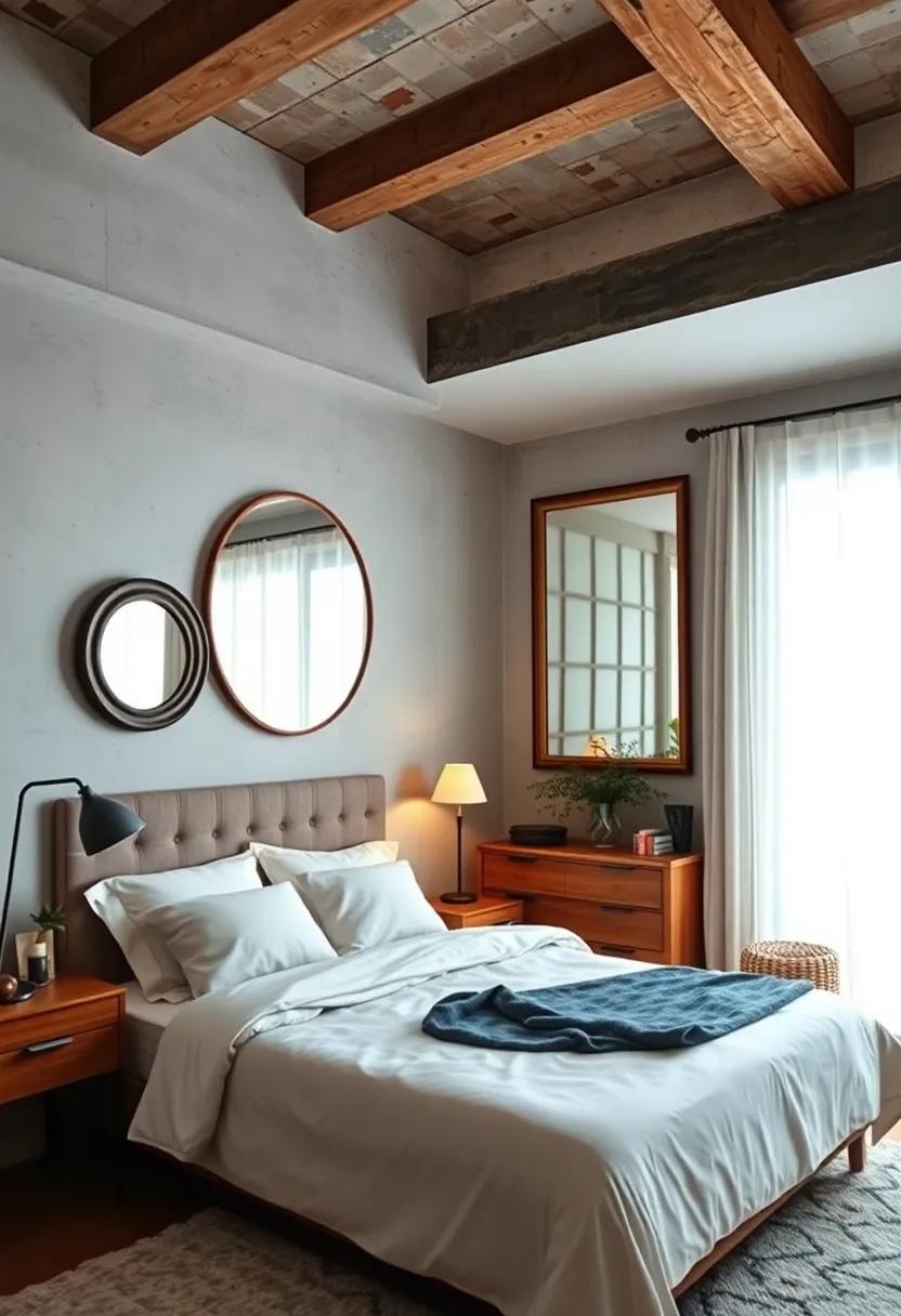Vintage Mirrors:⁢ Hang decorative vintage mirrors to reflect light and create‌ a ‌sense⁢ of spaciousness⁢ in the room