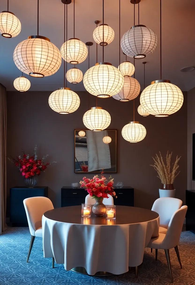 Paper Lanterns: Hang decorative paper lanterns or origami ⁣decorations from the ceiling to⁣ draw the eye upward‌ and add texture to your decor