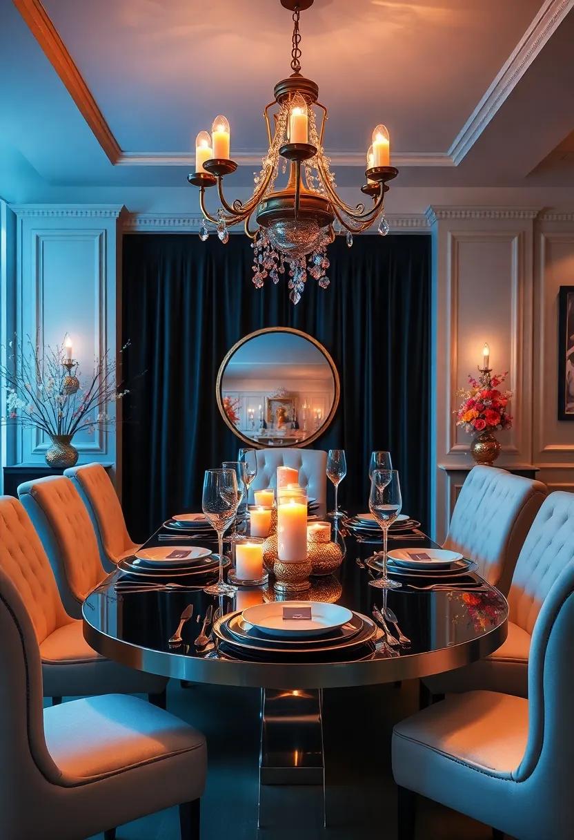 Themed Dinner party Menu: Design a stylish menu card ⁢for your dining experience that outlines your‌ glamorous feast for the evening
