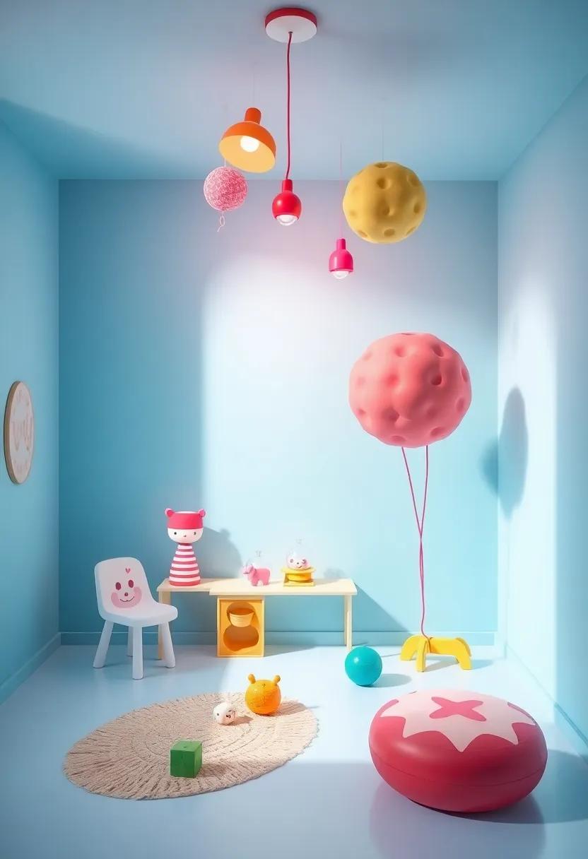 Colorful Play:⁣ Vibrant Lighting⁢ Designs to Ignite Joy and Creativity
