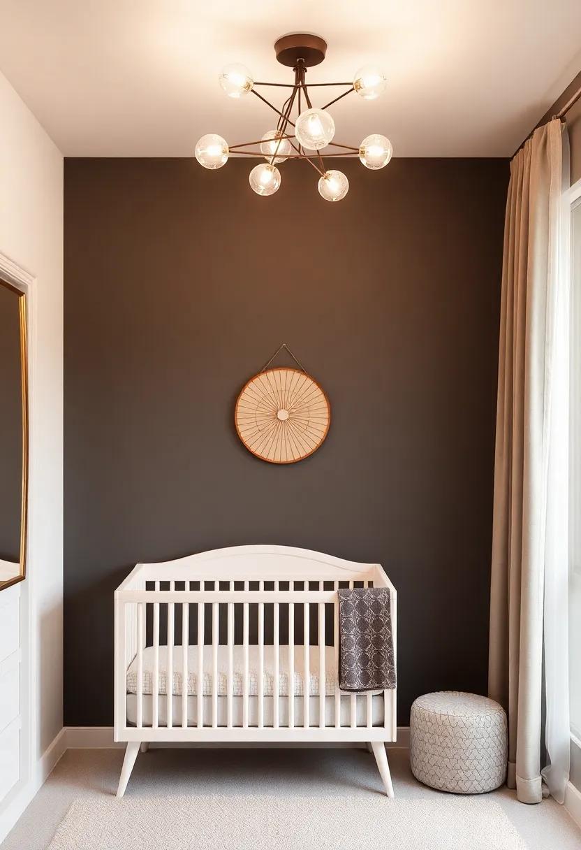 Geometric Elegance: ‌Modern Lighting with‍ Intricate Designs for Stylish Nurseries