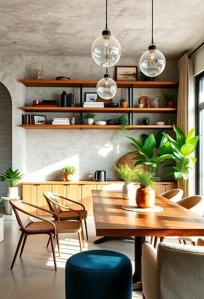 Incorporating Indoor Plants for a Lively Dining environment