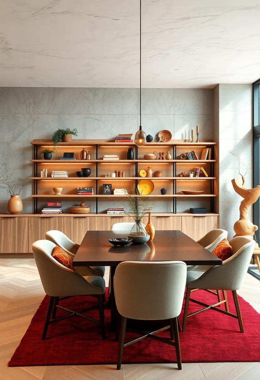 Utilizing‍ Lighting to Showcase Open Shelving Arrangements