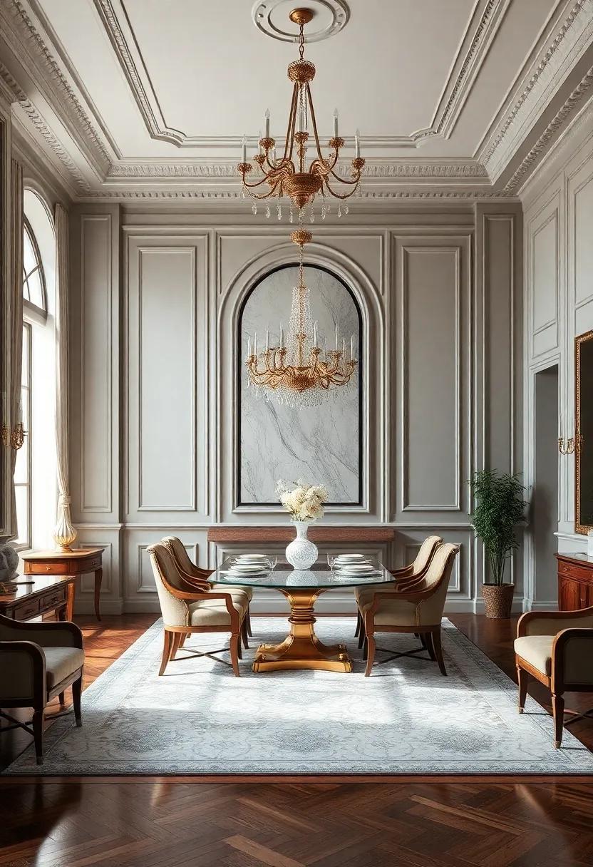 Architectural‍ Features: ⁣Elevating ​Dining ⁣Rooms with ⁤Intriguing Design ⁢Elements