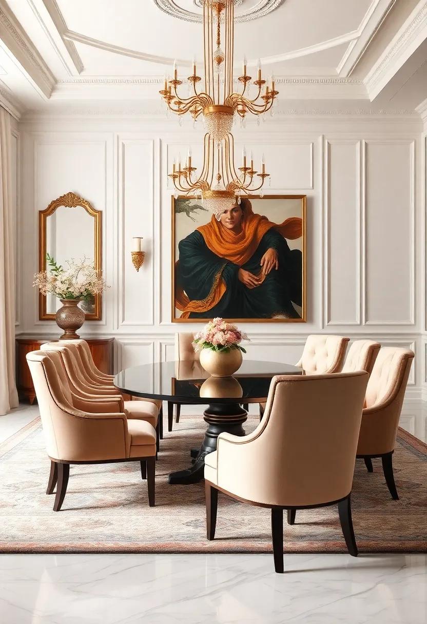 sculptural Furniture: Unique‌ Pieces that Double as⁣ Art in‍ Your Dining⁢ Room