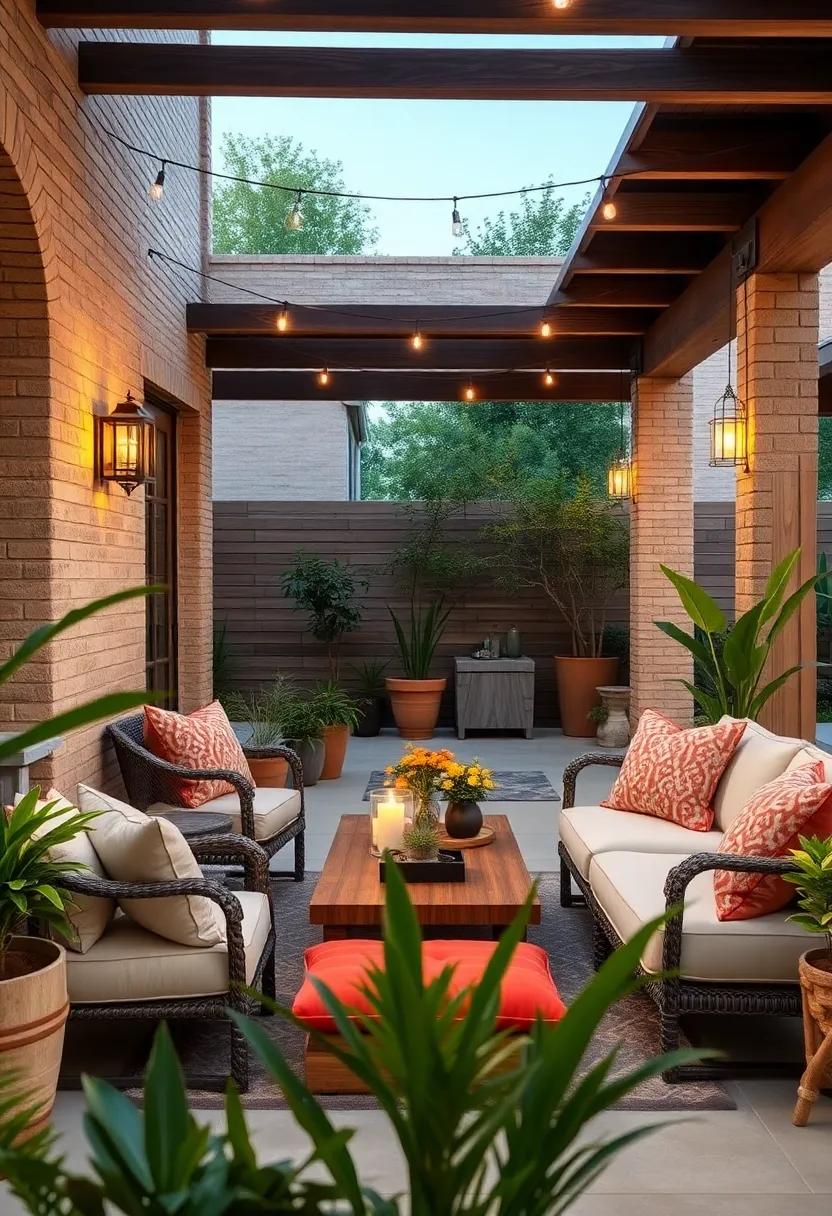 Elevate Your Outdoor Experience With Cozy ‌Textured Cushions ‌For patios