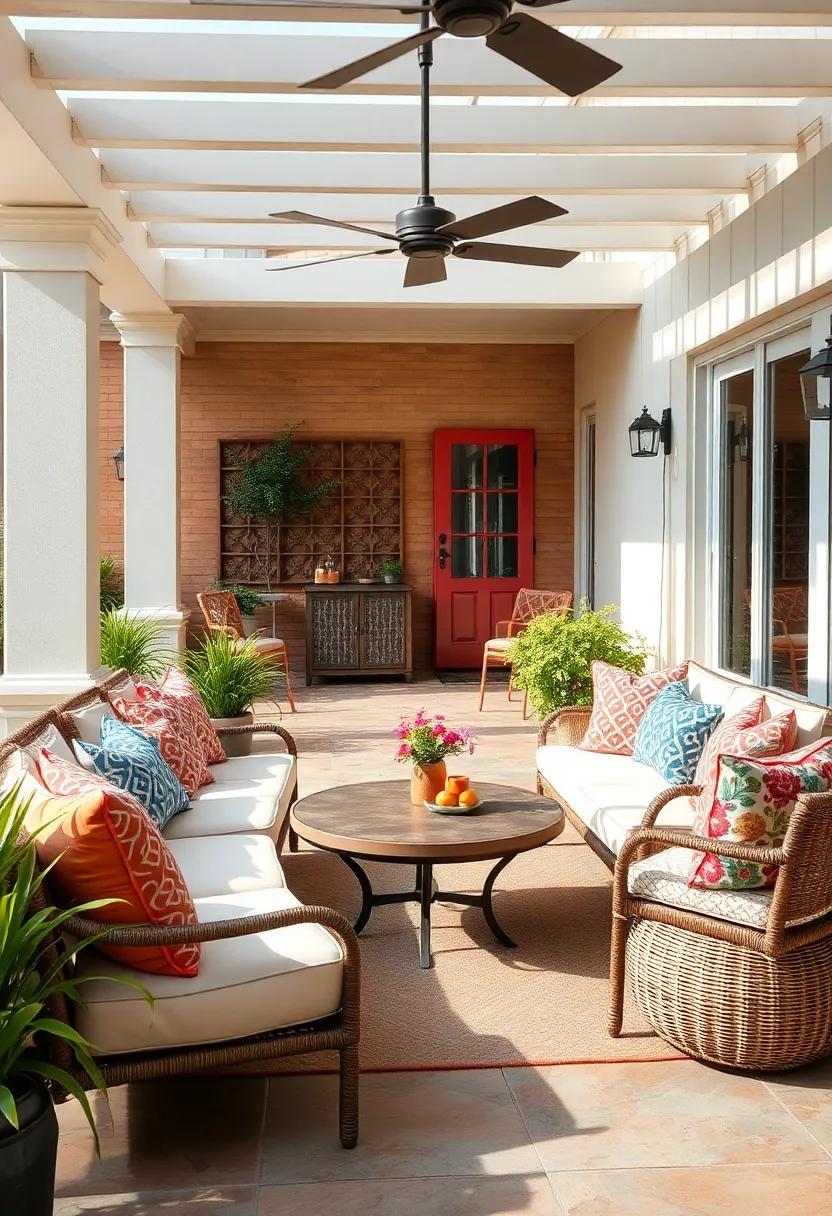 Explore The ⁤impact Of⁣ Patterned ⁣Cushions in Transforming Your Patio ⁤Vibe