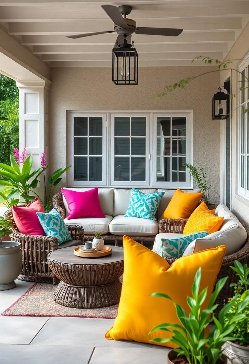 Innovative Cushion Shapes⁢ That Add an Element Of ‌Surprise To⁣ Your​ Patio Decor