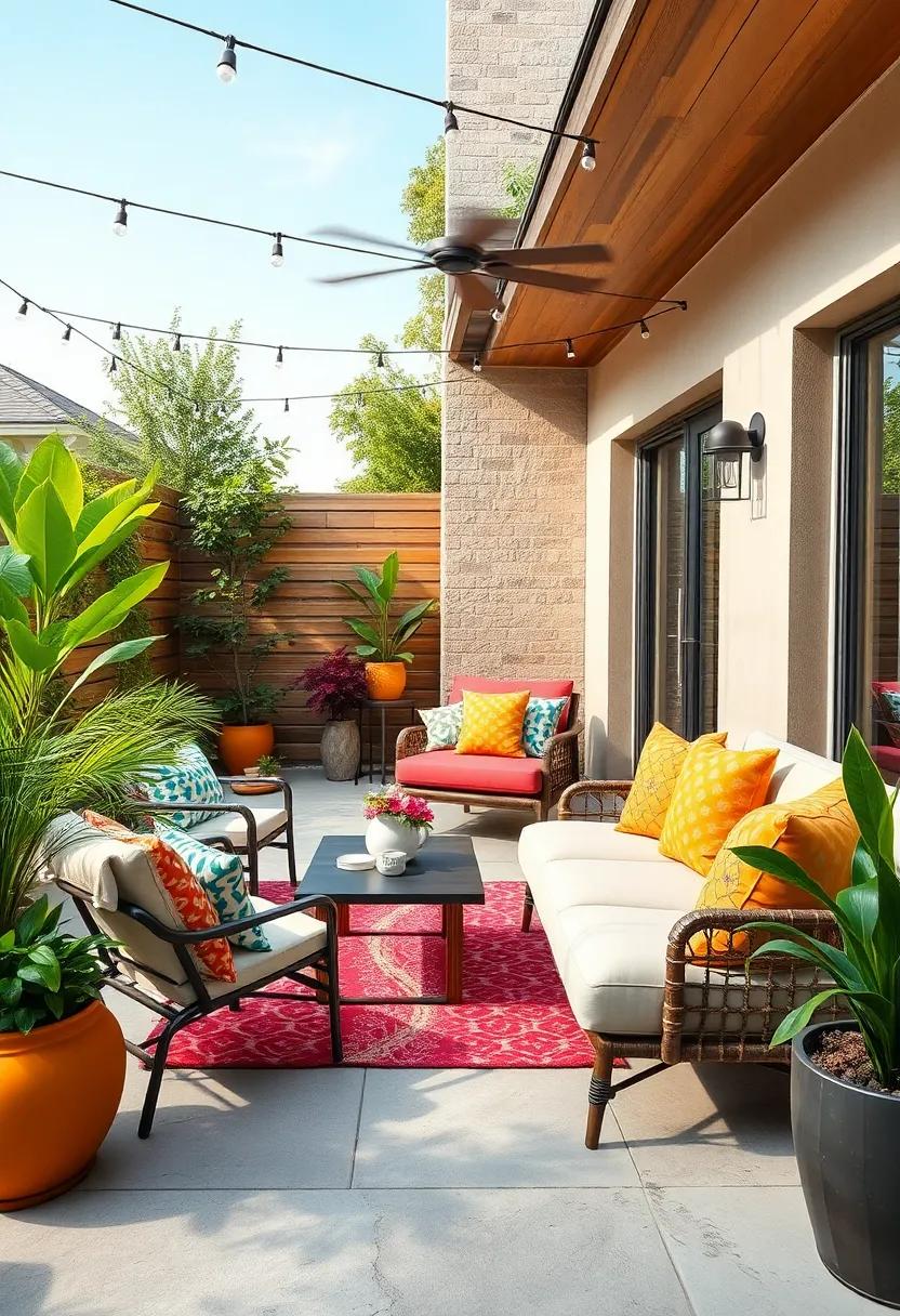Unleash Creativity With Bold Colors That‍ Transform Ordinary‌ Patios ⁣Into⁢ Magic