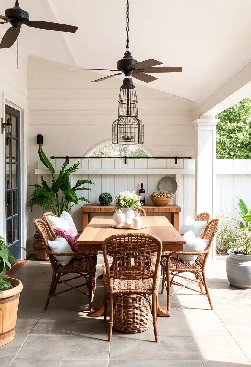 Farmhouse Feels: ‍Inviting ‍Settings with Vintage Decor ⁢and Farm-Fresh Accents