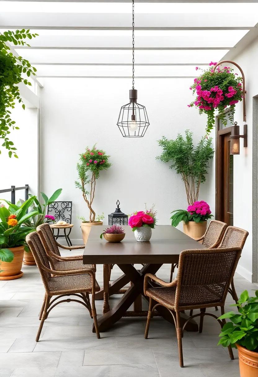 Revitalize Your Patio⁣ with⁣ Lush ​Greenery and Colorful Blooms