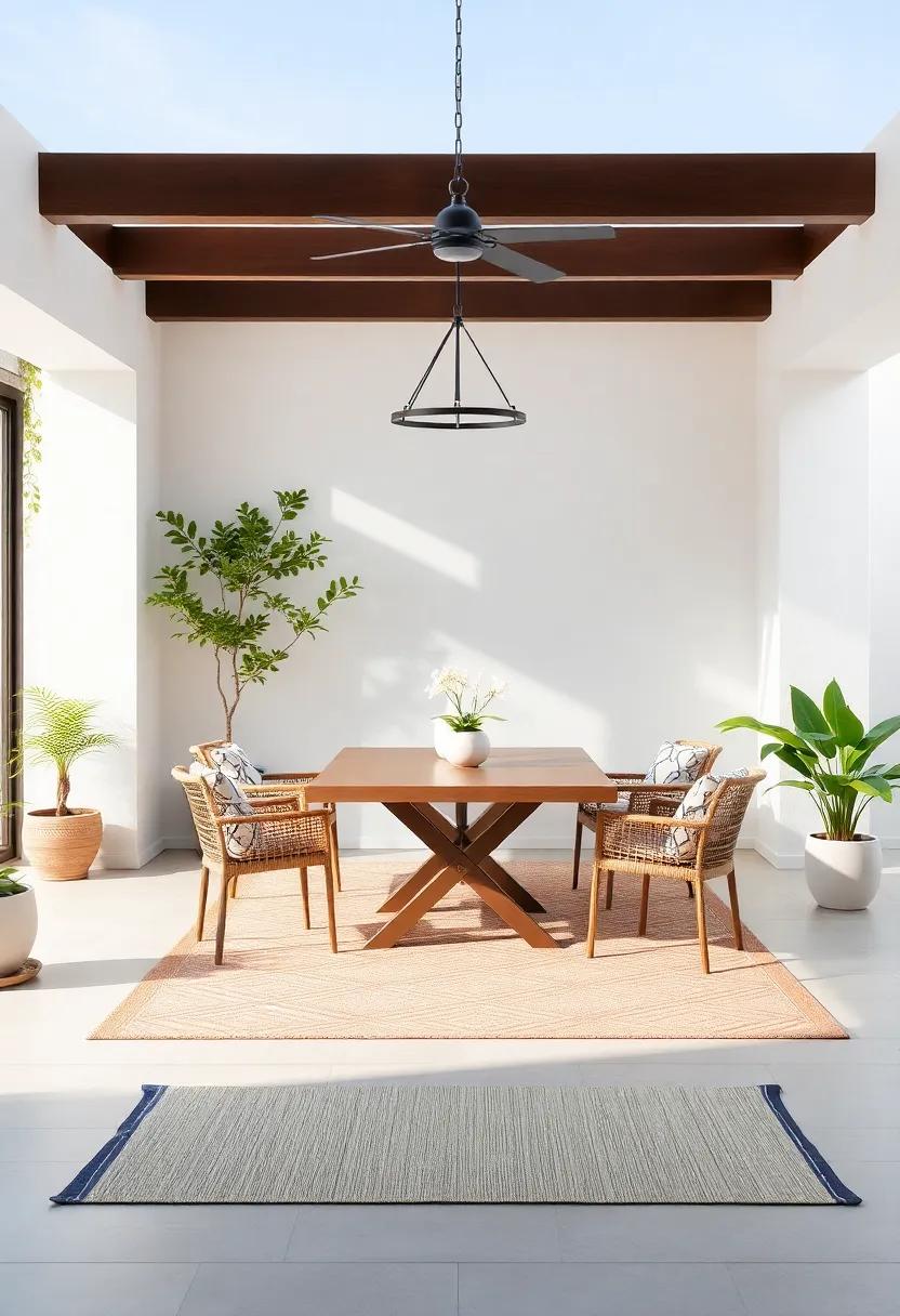 Transform Your ​Space with Elegant Outdoor Rugs ⁢and Textiles