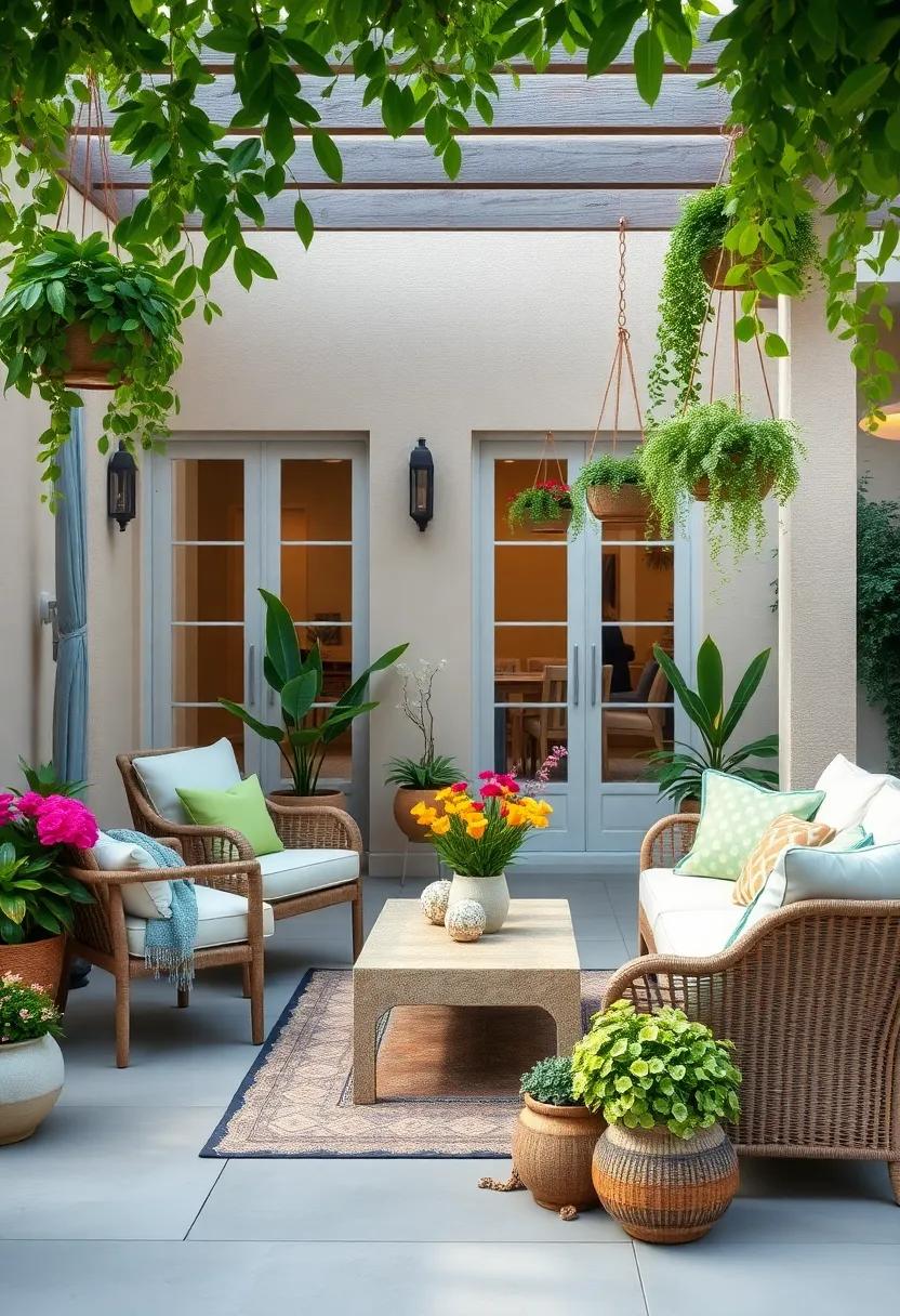 Whimsical Hanging Planters to Brighten⁣ Up Any Patio