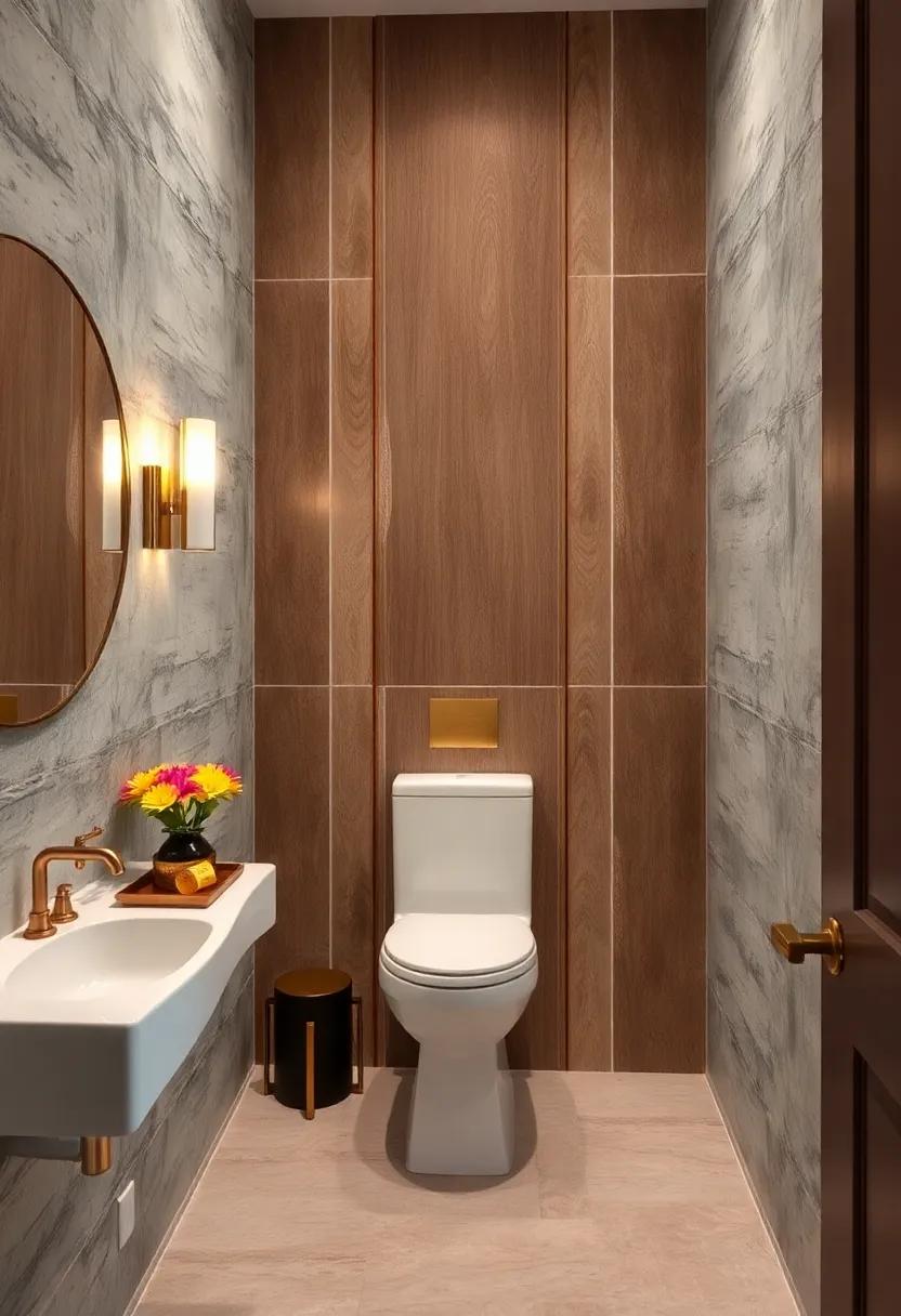 Luxury Finishes: integrating Metallic Accents for a Touch of ⁣Glamour