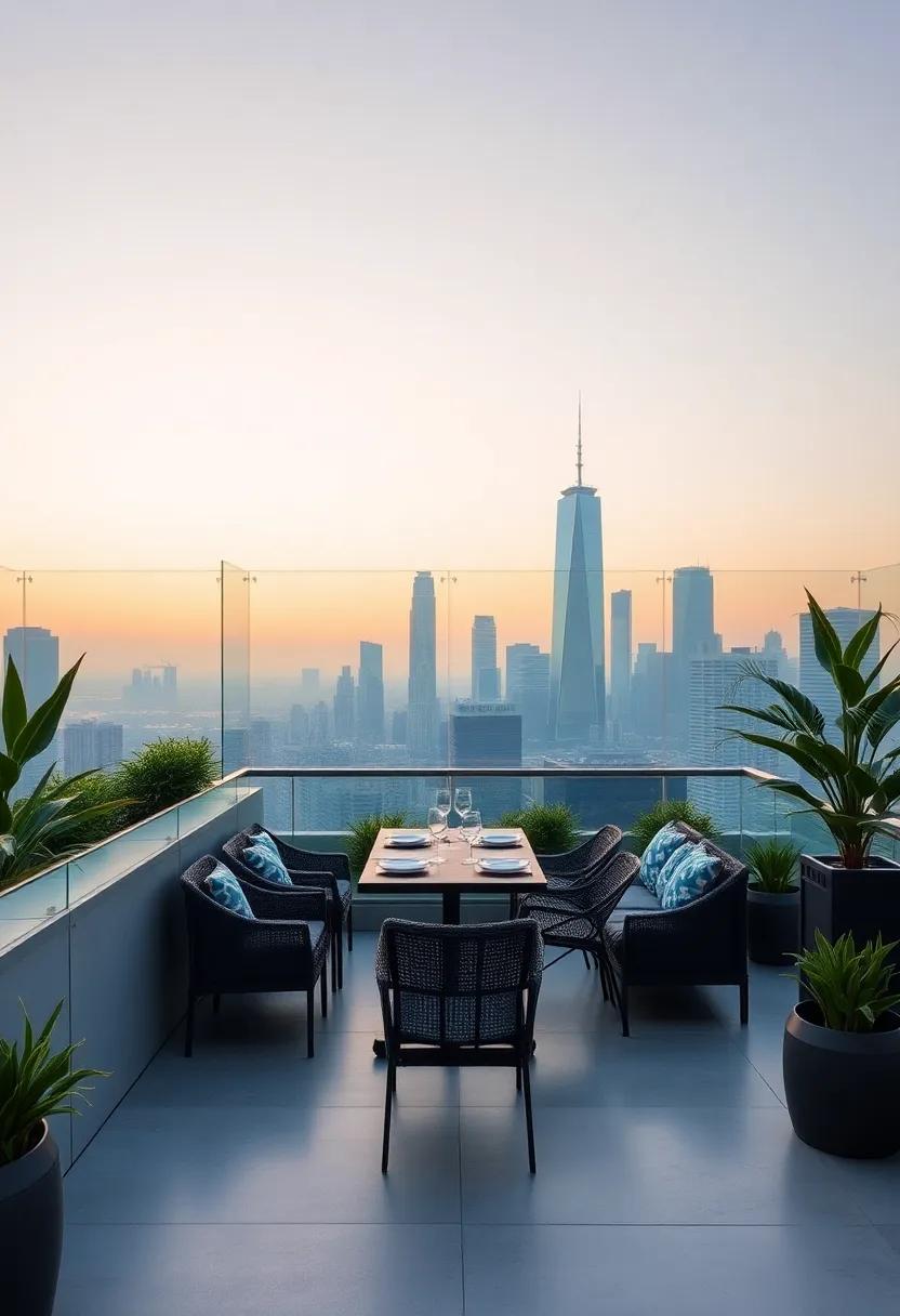 Skyline Views: Prioritizing unobstructed views of the city skyline, this design​ incorporates​ transparent ​barriers⁤ for a breathtaking visual⁣ experience