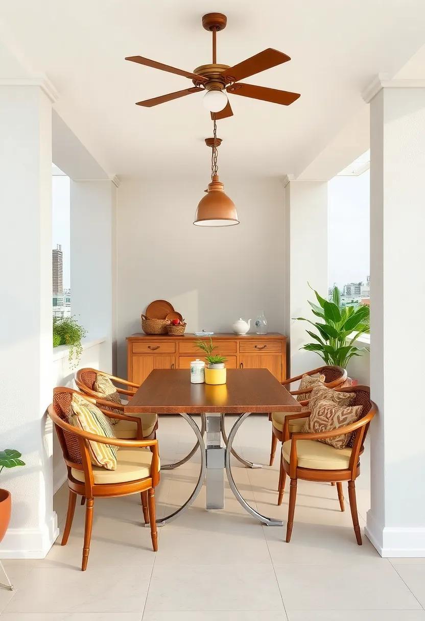 Vintage ‌Charm: Antiques ​and ‍retro ⁣furniture​ pieces blend‍ nostalgia with⁣ modern comforts,‌ offering ⁤a unique‍ and ⁢inviting dining area