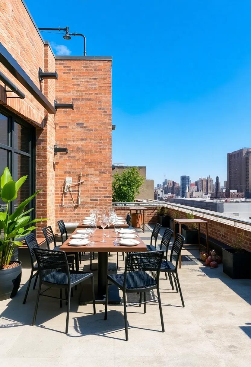 Minimalist Marvel: ‌An elegant‌ rooftop design featuring clean⁣ lines,‍ understated​ decor, ‌and a⁢ spacious layout that emphasizes the beauty‌ of simplicity