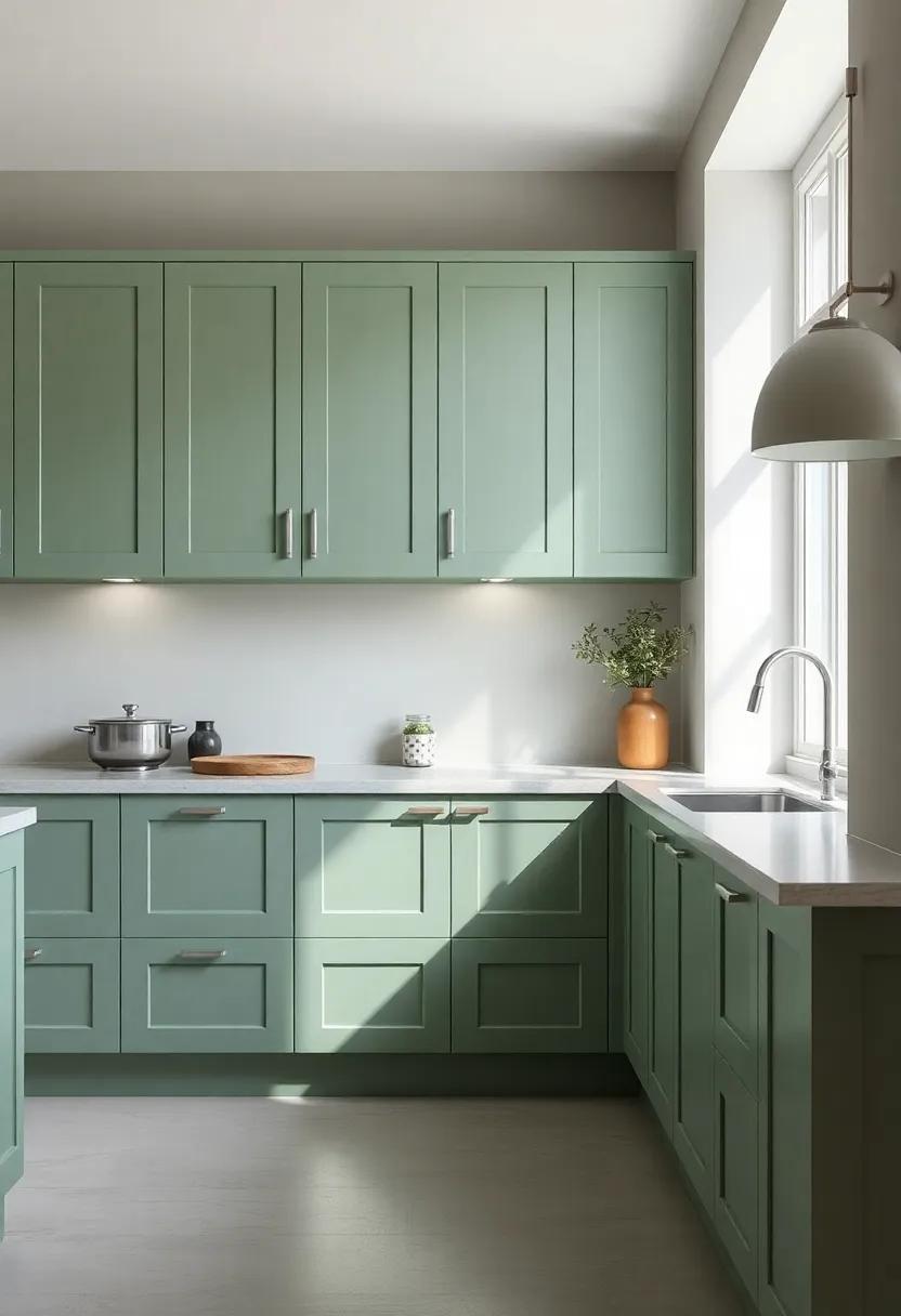 Muted Jewel Tones:​ Subtle Richness That Enhances Sage Green ⁤Glory