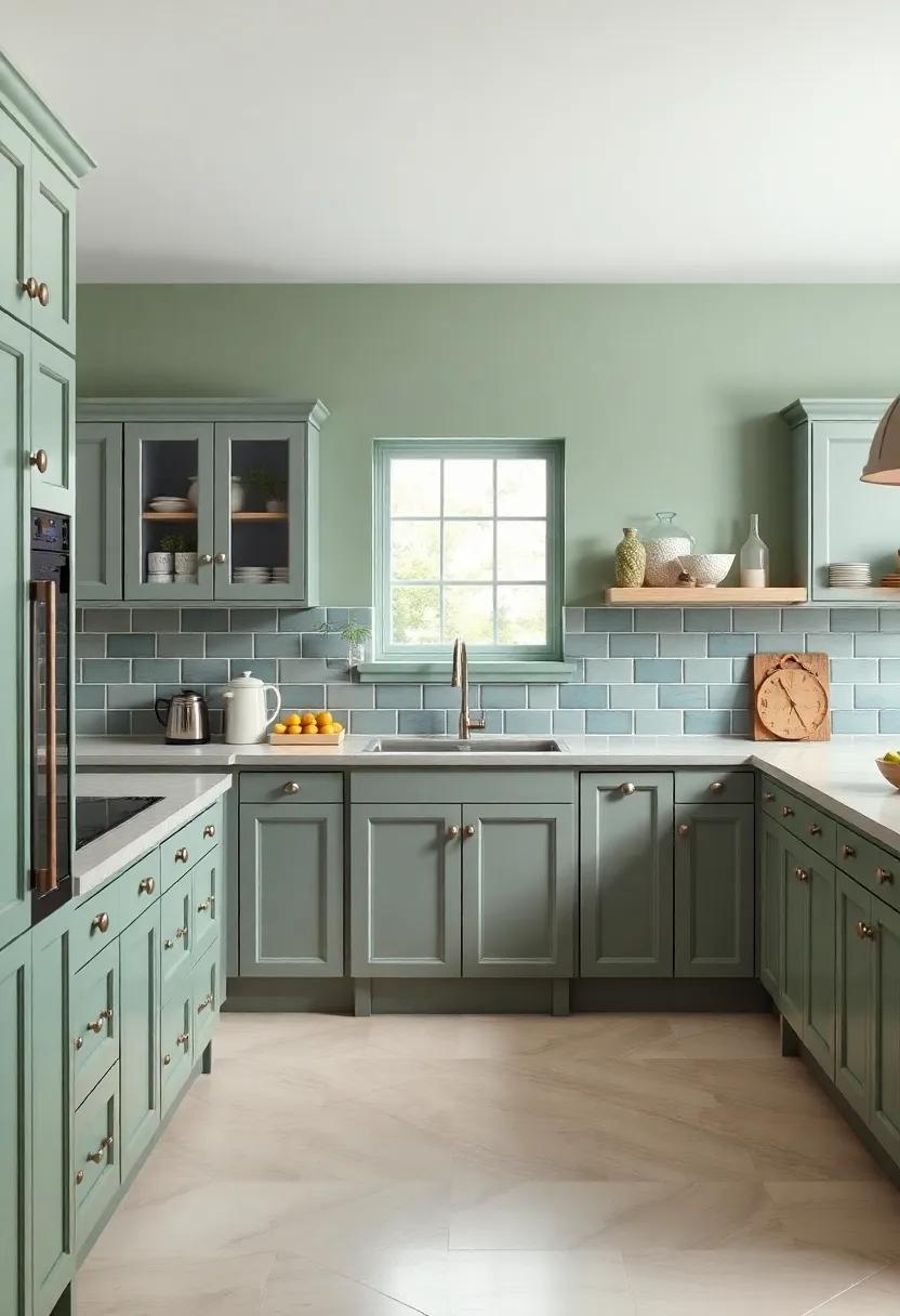 Vintage Grays: combining Antique ⁣Tones ​with Sage Green for timeless Style
