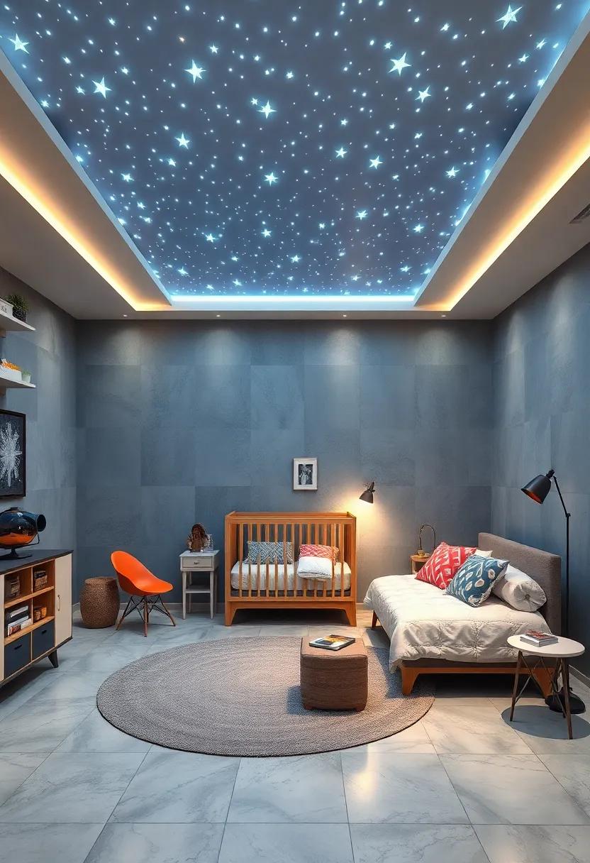 Crafting a Starry Ceiling: ⁣Glow-in-the-Dark Ideas for Sweet Dreams