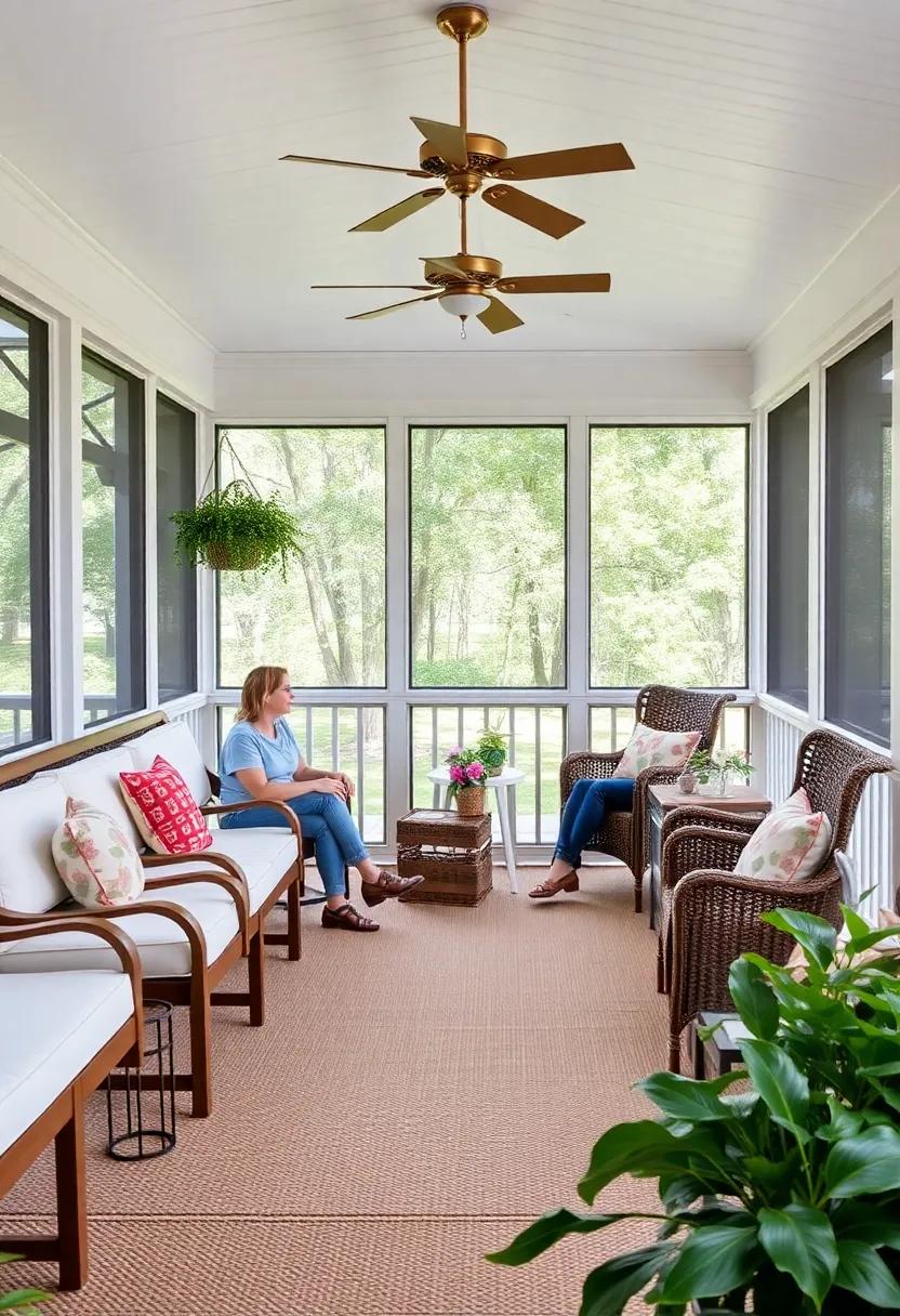 Creative Storage Solutions: ​Keeping the Screened Porch Organized and Clutter-Free