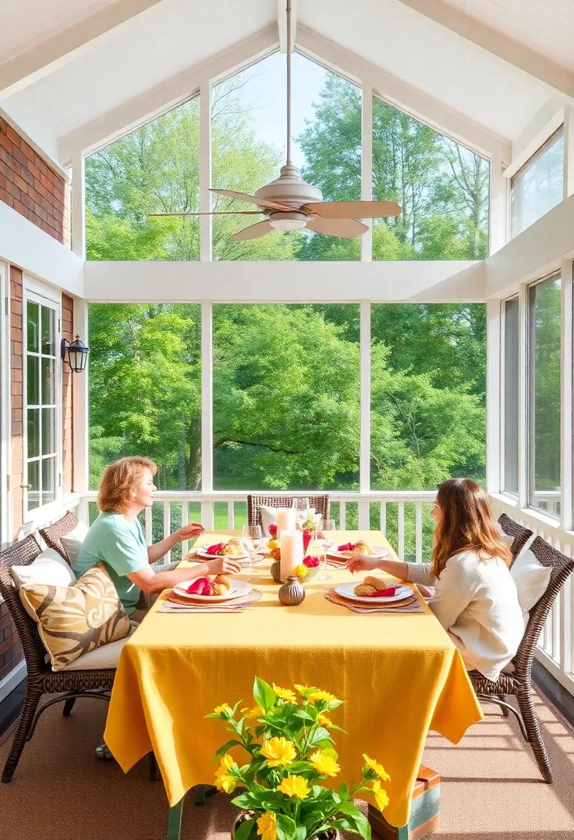 The Joy of Shared Meals:‌ Embracing ⁣Family⁤ Dinners on ⁢the Screened Porch