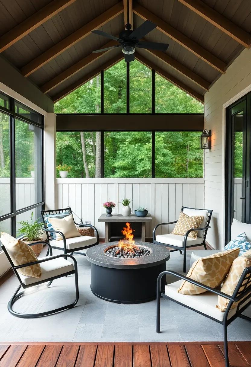 Cozy ⁤Gatherings: Crafting a Stylish Metal Fire Pit Area​ for Evening Enjoyment