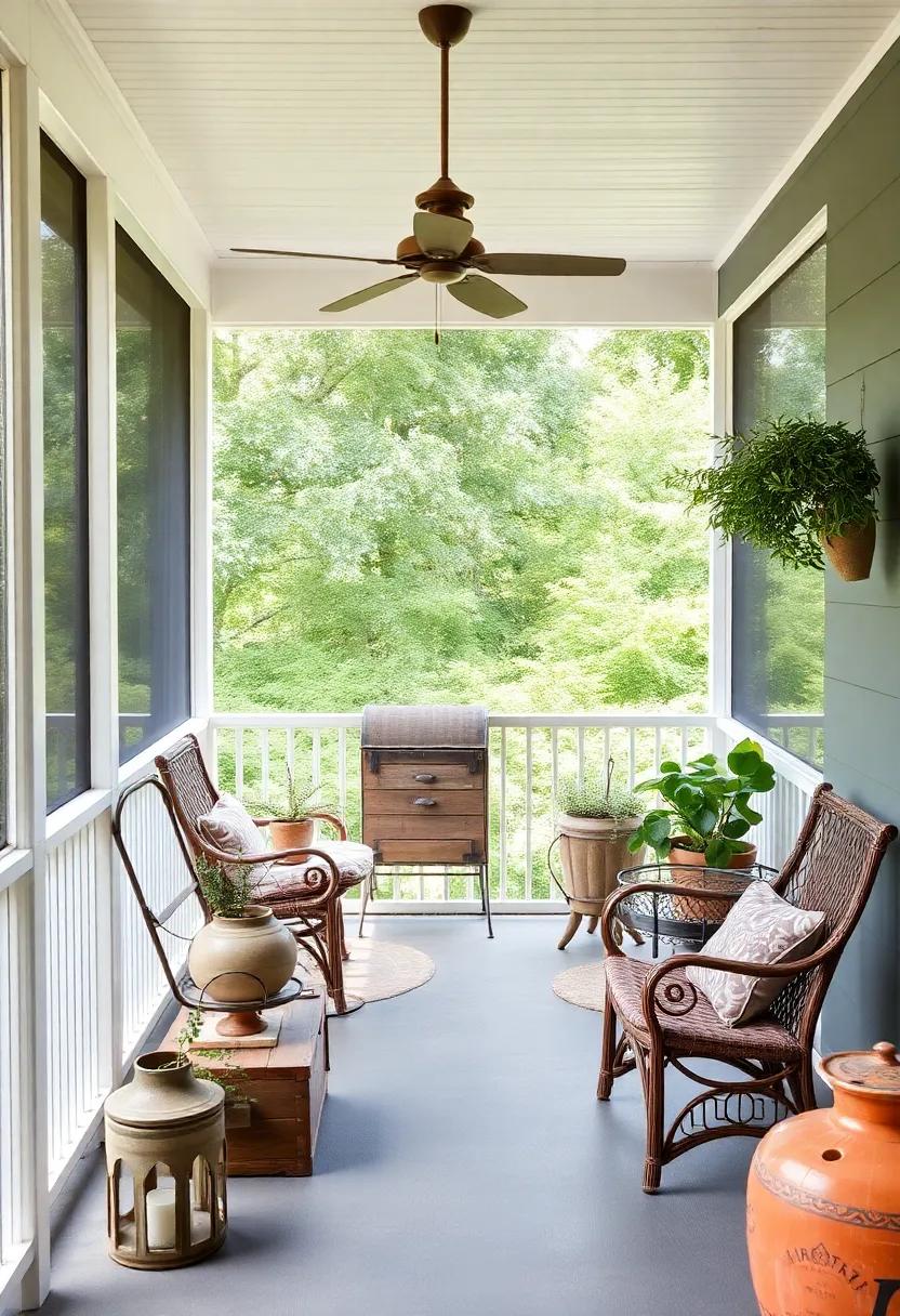 Vintage Finds:⁤ Scouring Flea Markets for Unique Metal Treasures for Your Porch