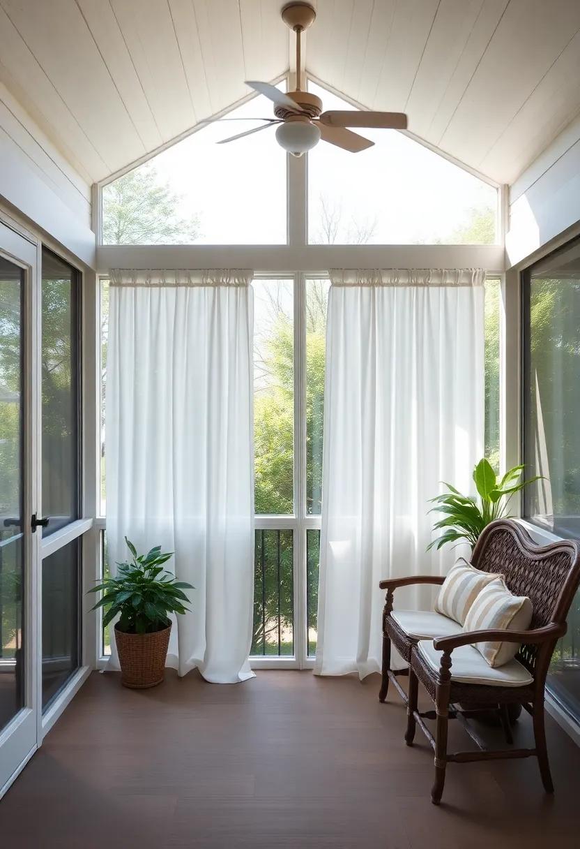 Employ a‍ curtain valance at the top to ‌add a decorative crown to your drapery