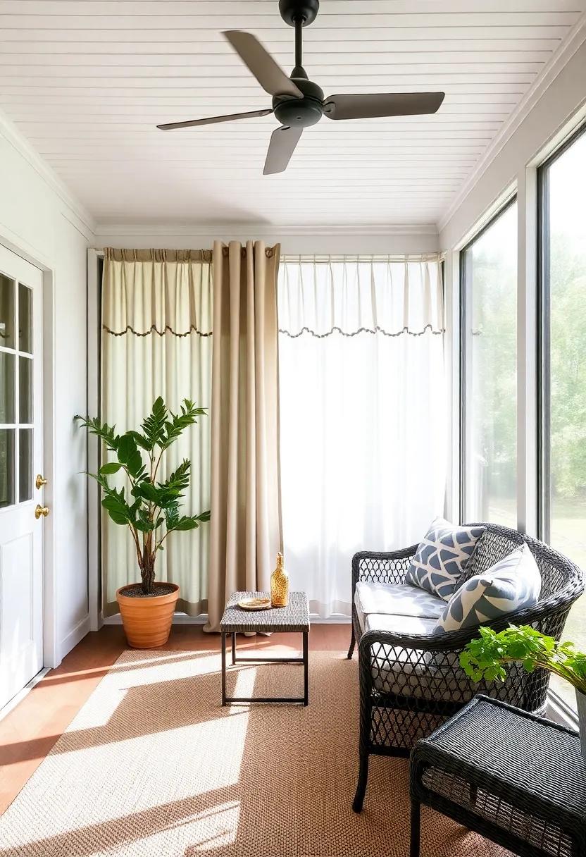 Incorporate a scalloped​ edge⁢ trim on your‌ curtains for ⁣a whimsical, elegant vibe