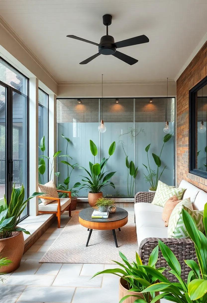 Use Clear ​Water ⁢Panels: Feature‌ clear​ acrylic‍ panels filled with water and floating plants that provide both ⁢artistic⁣ flair⁤ and a unique​ privacy solution