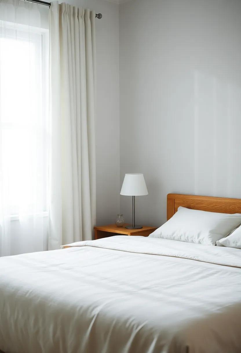 Curtains or Blinds: Choose simple window treatments to ⁢filter ‌light while maintaining privacy ⁣and adding ‍to the room's aesthetics