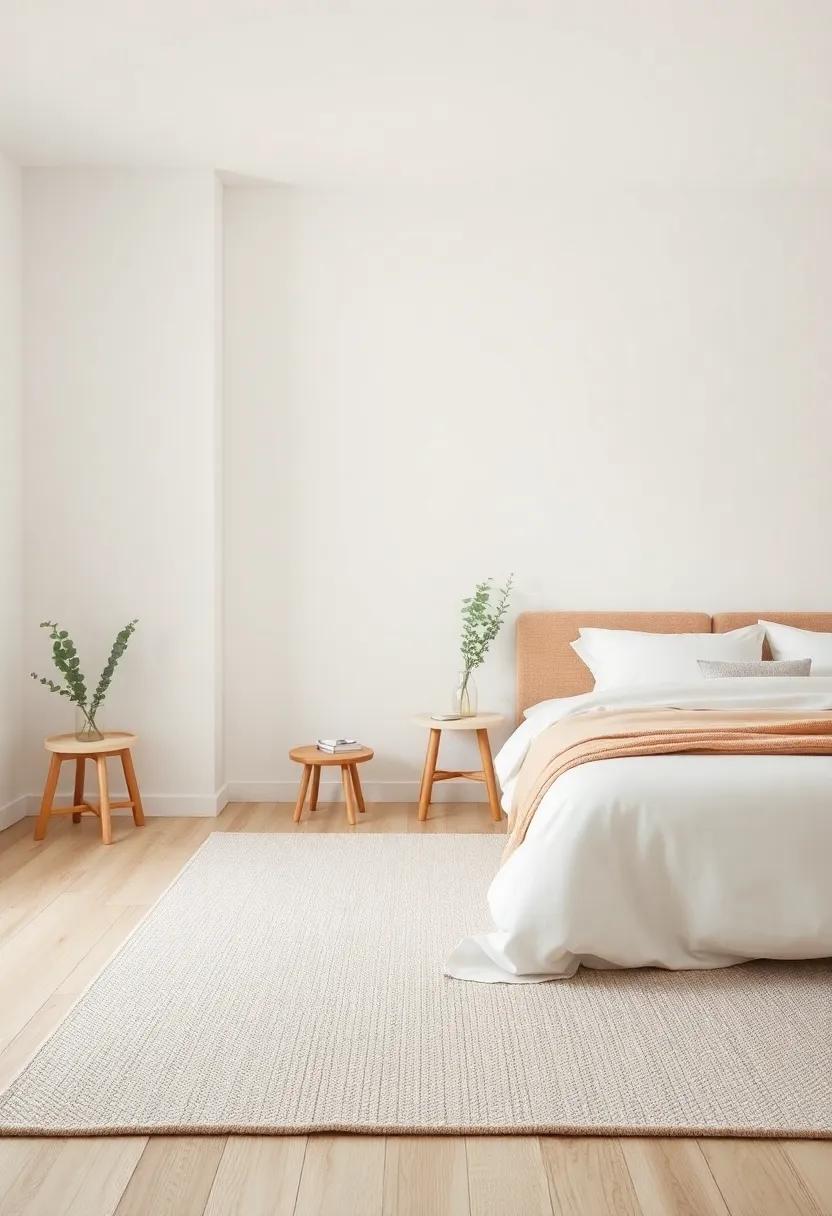 A Minimalist ​Rug: Choose ⁢a simple rug that adds‍ warmth and ⁣comfort without overpowering the⁣ overall design