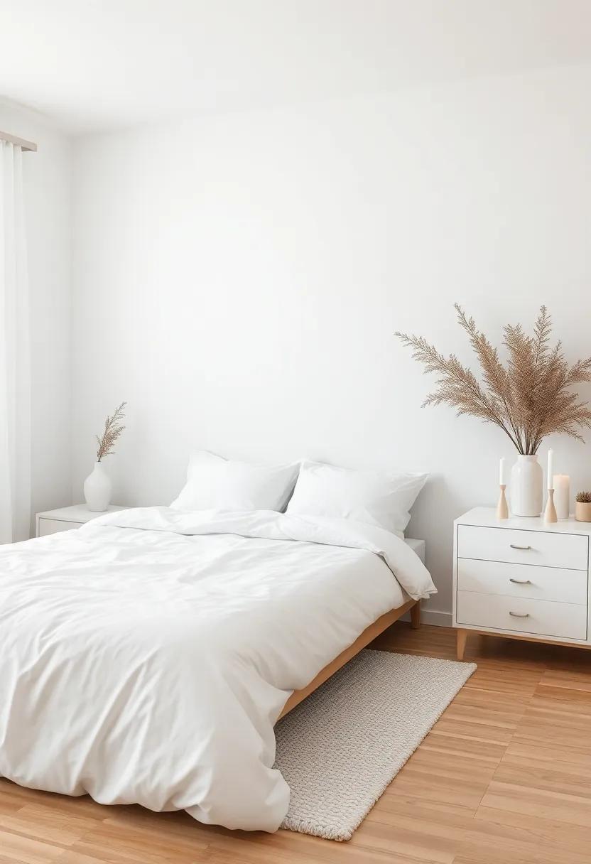 A Neutral Color Palette:​ Embrace serene tones like whites, grays,⁤ and ⁣soft ⁣earth ‌shades to create ​a calming atmosphere