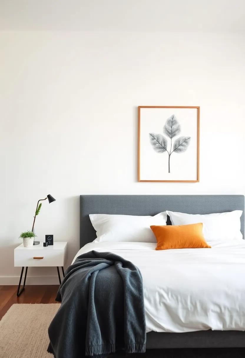 Statement Artwork: Select​ a single, impactful⁣ piece of ‌art that ⁢resonates with you, enhancing the space without ​busying it