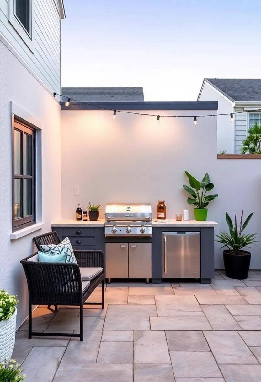 Build an Outdoor Kitchenette:⁢ If space allows, a ‍small outdoor kitchenette with a grill or sink can make ​entertaining easier and elevate your outdoor cooking game