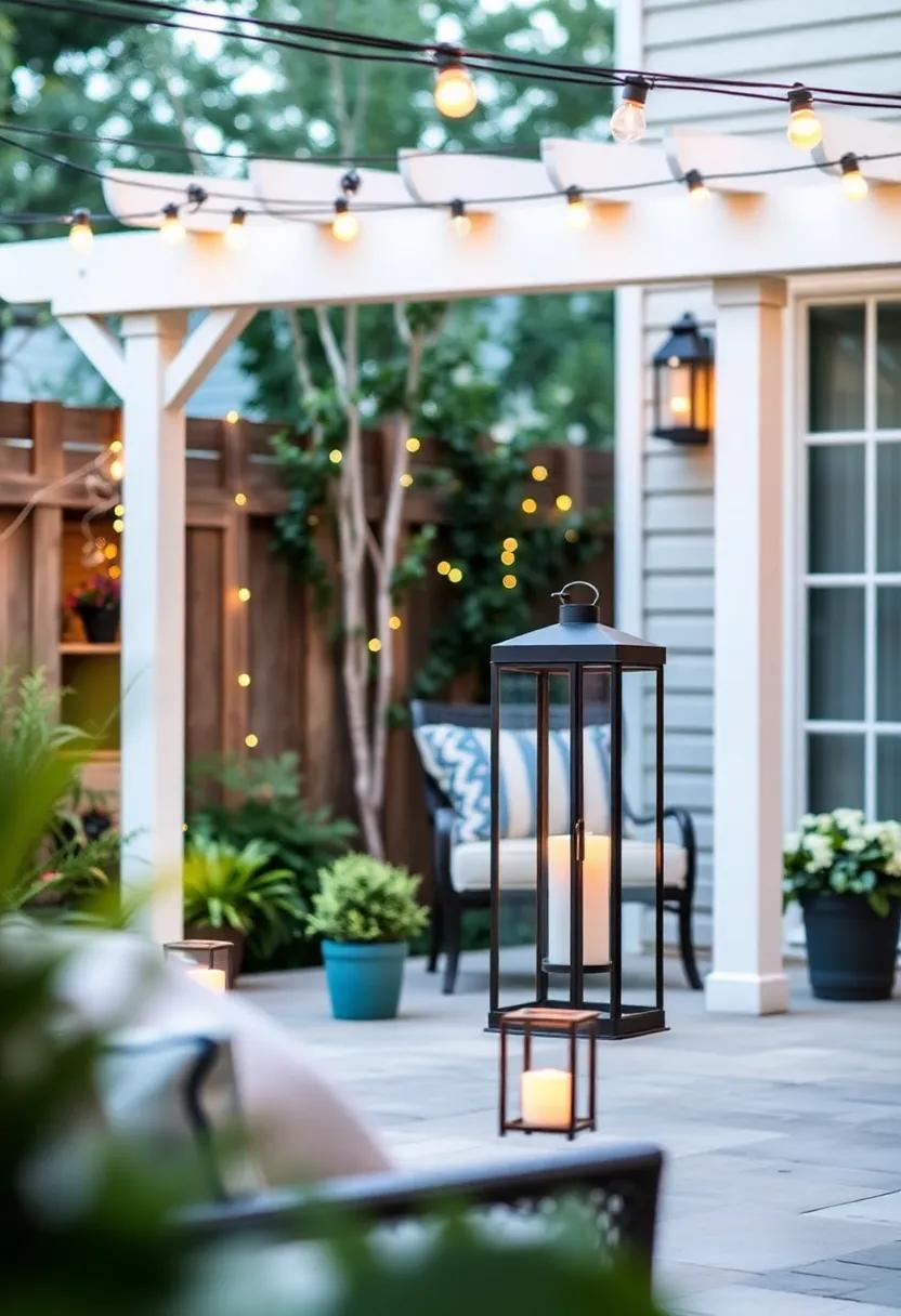 Firefly⁣ Lanterns: ⁣Use lanterns filled⁢ with ⁢candles or solar lights to ⁤create a whimsical⁢ and inviting look during both day and night